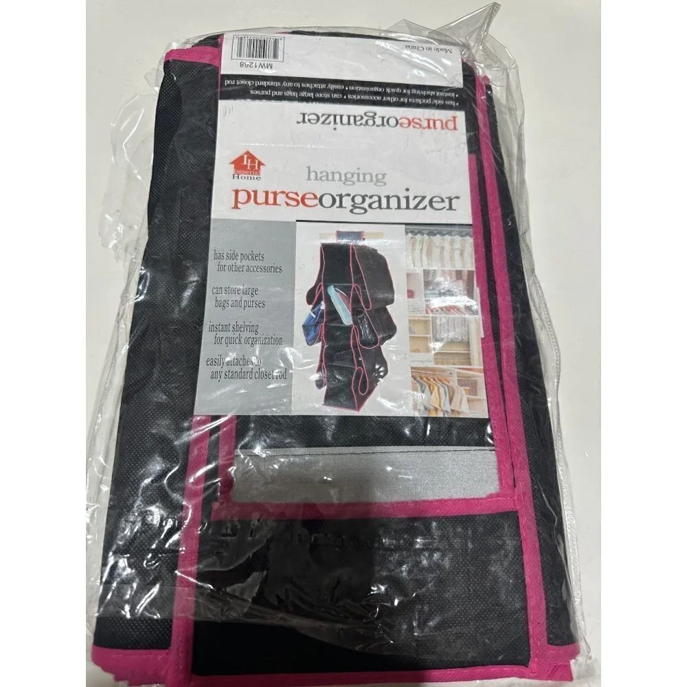Imperial Home Hanging Purse Organizer NWT